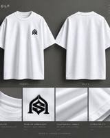 SEVOLF / ARCH — Embroidered Oversized T-Shirt