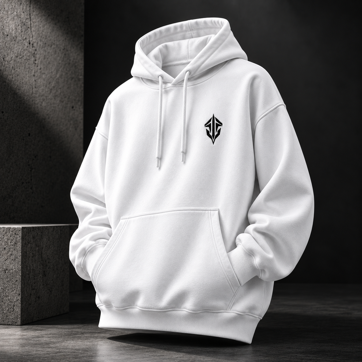 SEVOLF / VECTOR — Embroidered Oversized Hoodie