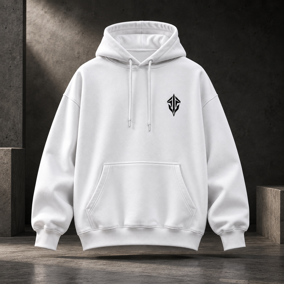 SEVOLF / VECTOR — Embroidered Oversized Hoodie