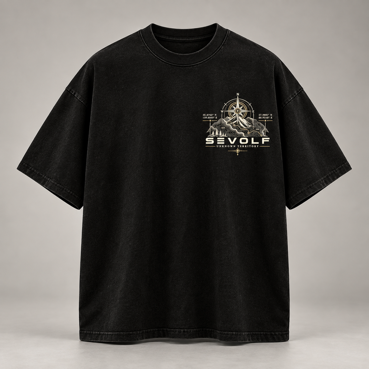 UNKNOWN TERRITORY — Oversized T-Shirt