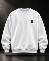 SEVOLF / AXIS — Embroidered Oversized Sweatshirt