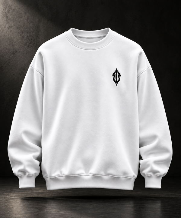 SEVOLF / AXIS — Embroidered Oversized Sweatshirt
