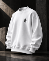 SEVOLF / AXIS — Embroidered Oversized Sweatshirt