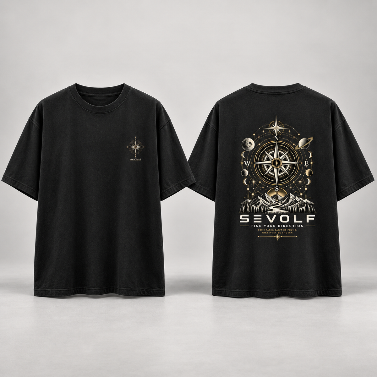 SEVOLF Celestial Direction Oversized T-Shirt