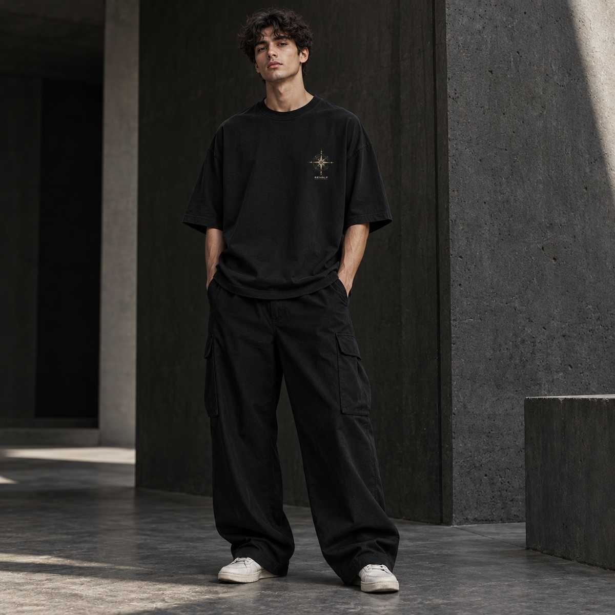 SEVOLF Celestial Direction Oversized T-Shirt